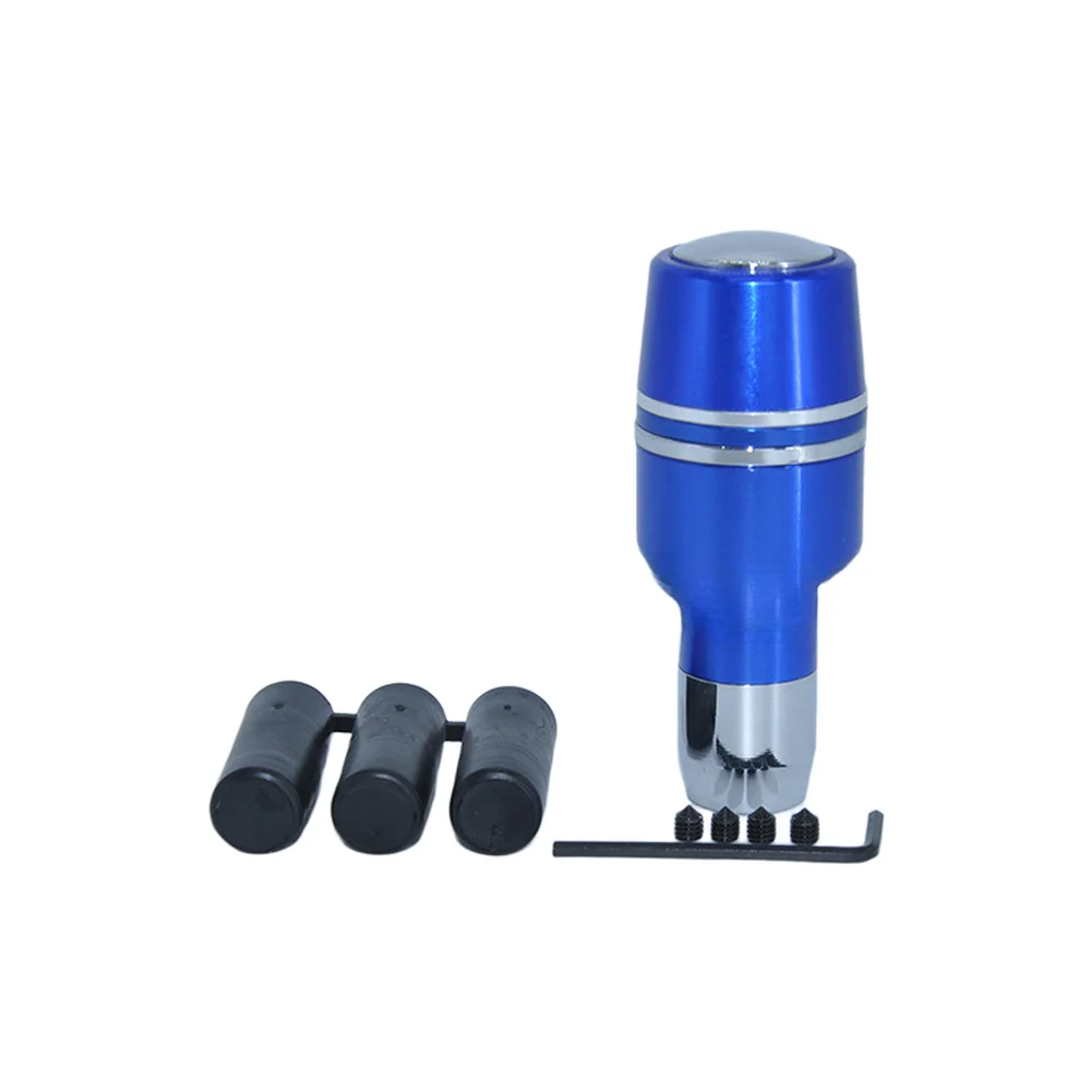 Automotive Push Button Shift Knob for Automatic Transmissions Aluminum Alloy Frame Build and Minimalist Design