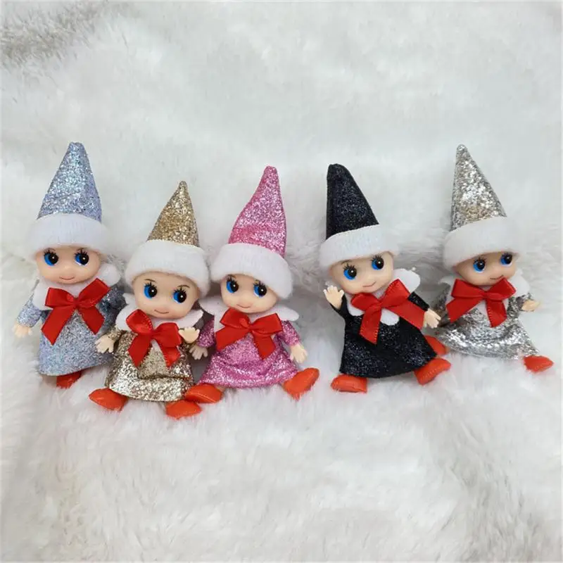 Peuter Baby Elf Poppen Pluche Poppen Baby Elves Kleine Meisjes En Jongens Gift Op De Plank Kerst Dolls Baby Elves Toy for Kids