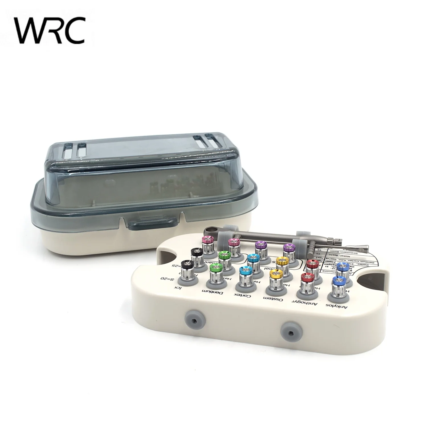 Dental Implant Torque Wrench Screwdriver Kit 10-70NCM, 16Pcs Prosthetic Drivers, Universal Restoration Repair Tools With Box - view 6