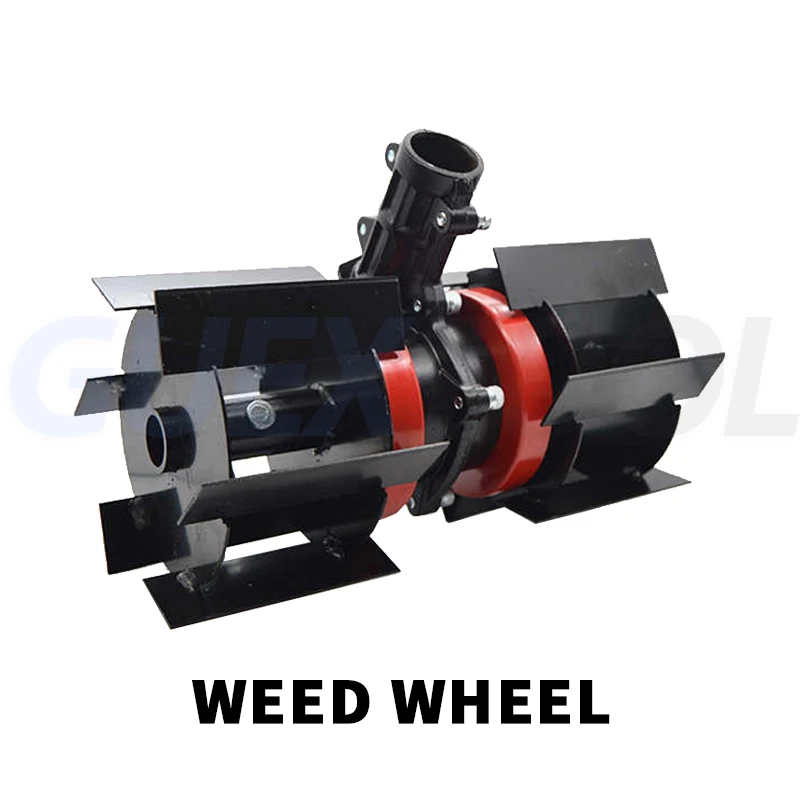 Lawn Mower Accessories Weeding Wheel Loosening Wheel Turning Soil Micro Tillage Trenching Head Weeding Head Loosening Wheel