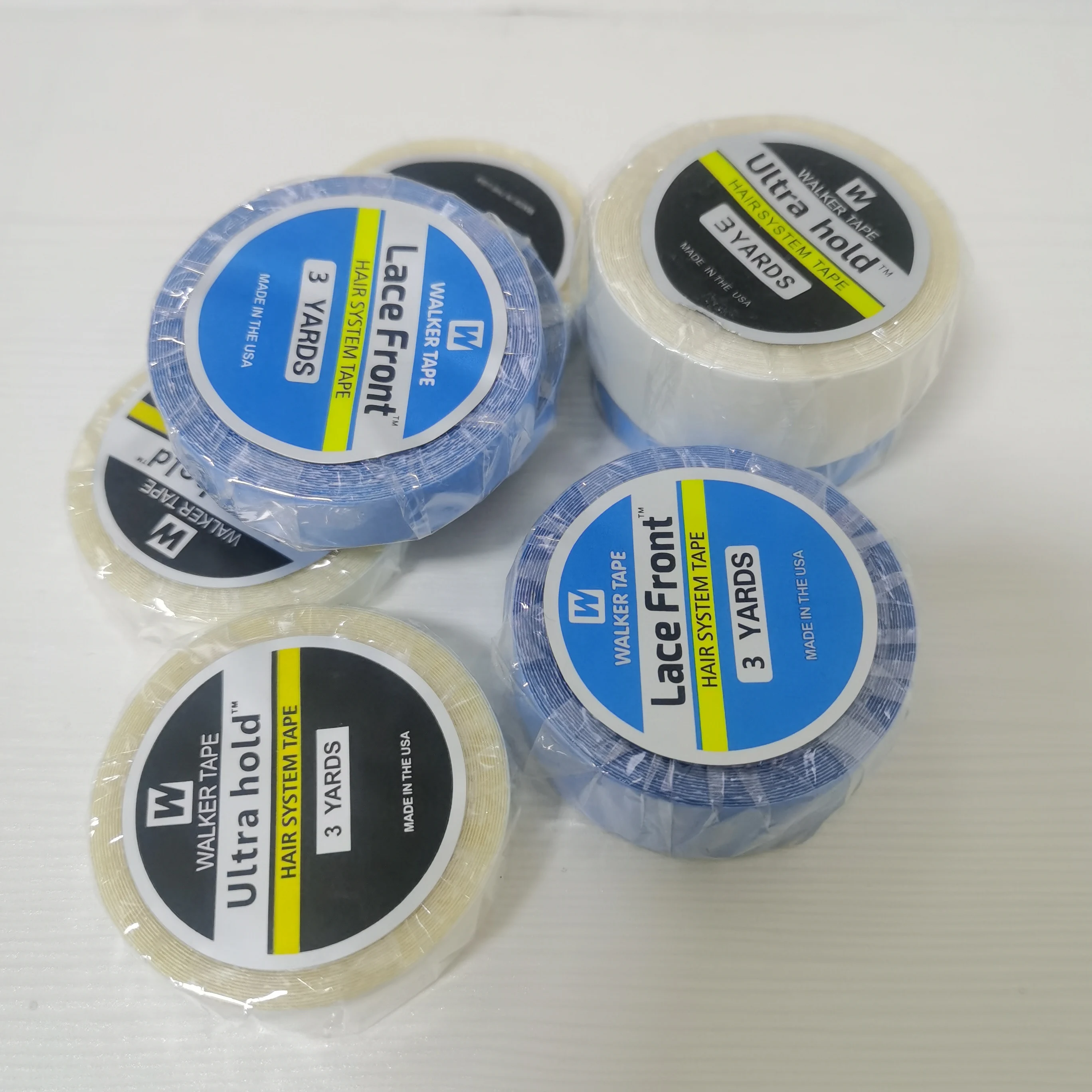 1X3 Yards Walker Tape Lace Front Wig Tape Waterproof No-Shine Double Sided Adhesive Tape Hair System For Hair Extension Frontal image 5
