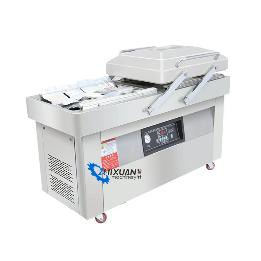 DZS-400 Double Chamber Automatic Vaccum Sealer Commercial Vacuum Packing Machine