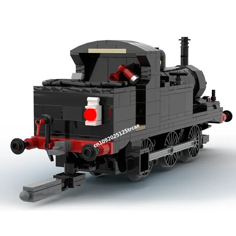 New 571Pcs City Hot Midland Railway 1F Classic Technical Train Steam Locomotive Railway Model Building Custom Puzzle DiyIdea Toy