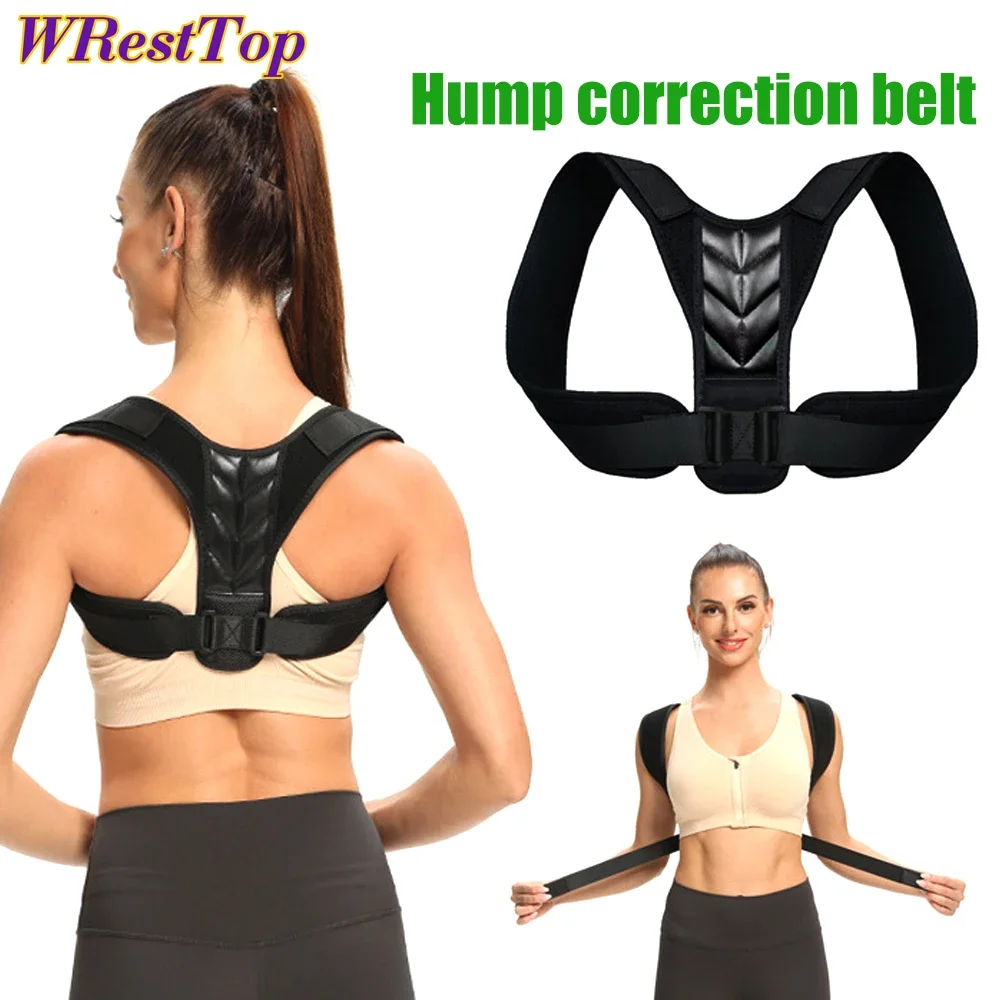 Posture Corrector for Men Women, Upper Back Brace for Clavicle Support, Adjustable Lumbar Straightener and Providing Pain Relief