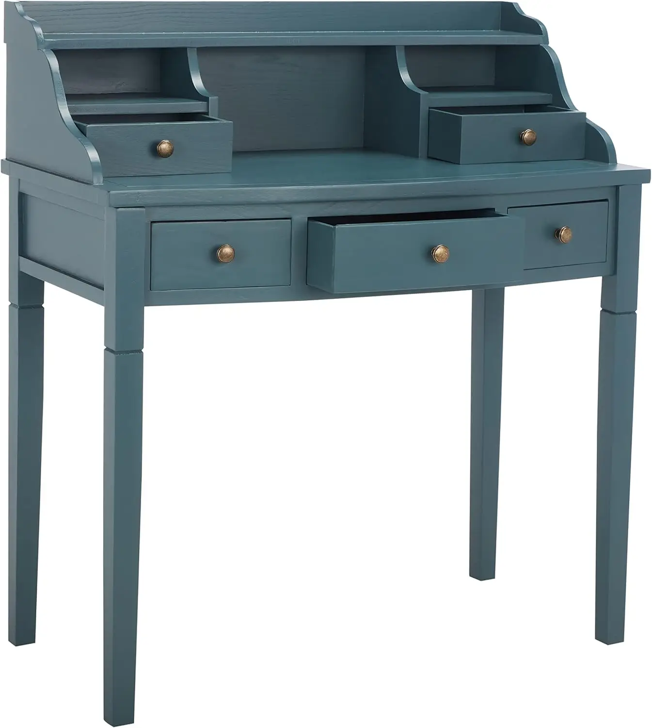 

American Homes Collection Landon Medium Oak Writing Desk