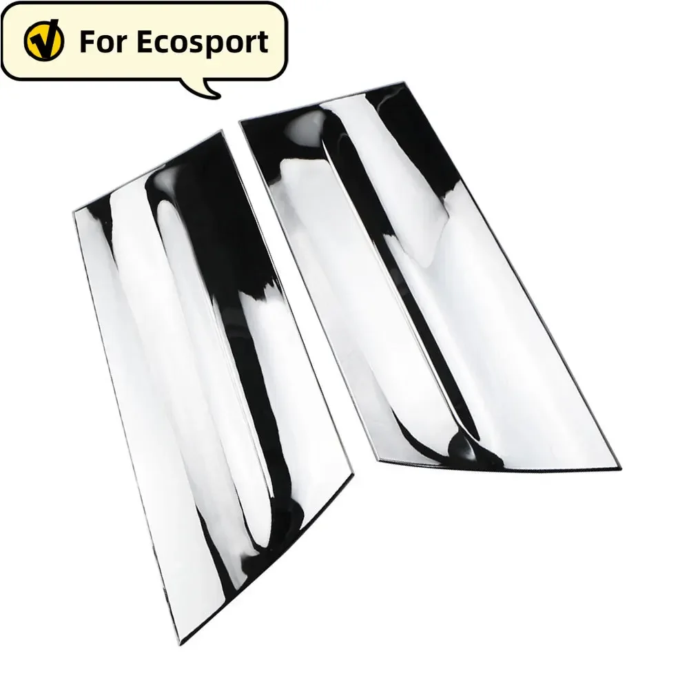 For Ford Ecosport 2013 2014 2015 2016 2017 Tailgate Side Wing Bright Strip Tail ABS Chrome Decorative Accessories 1 Pair