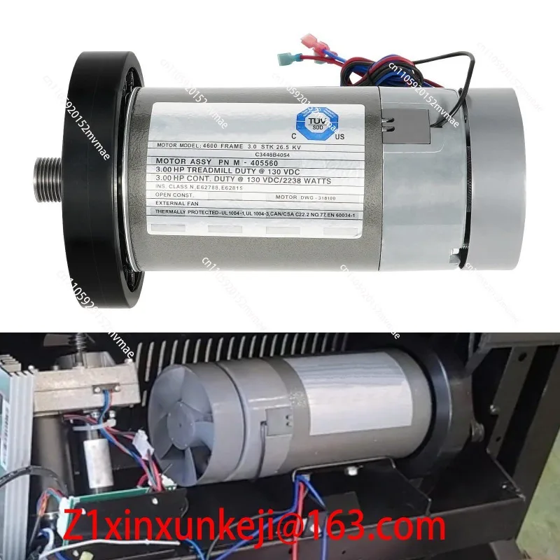 Motor para Caminadora ICON ProForm NordicTrack Reebok Nordic Track, 4600 P/N M-405566, 2.75HP, 130VDC