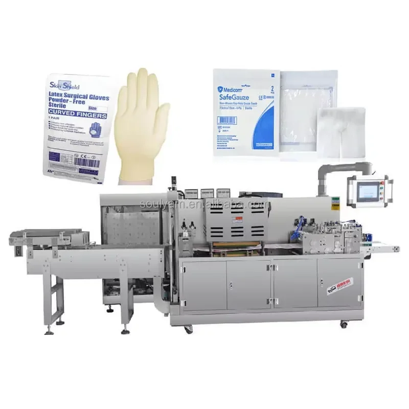 Recycling Machine 2026 Gauze Swabs Sponges Wound Dressing Pain Relief Patch Latex Gloves Packing Machine for Gauze Pads Boby