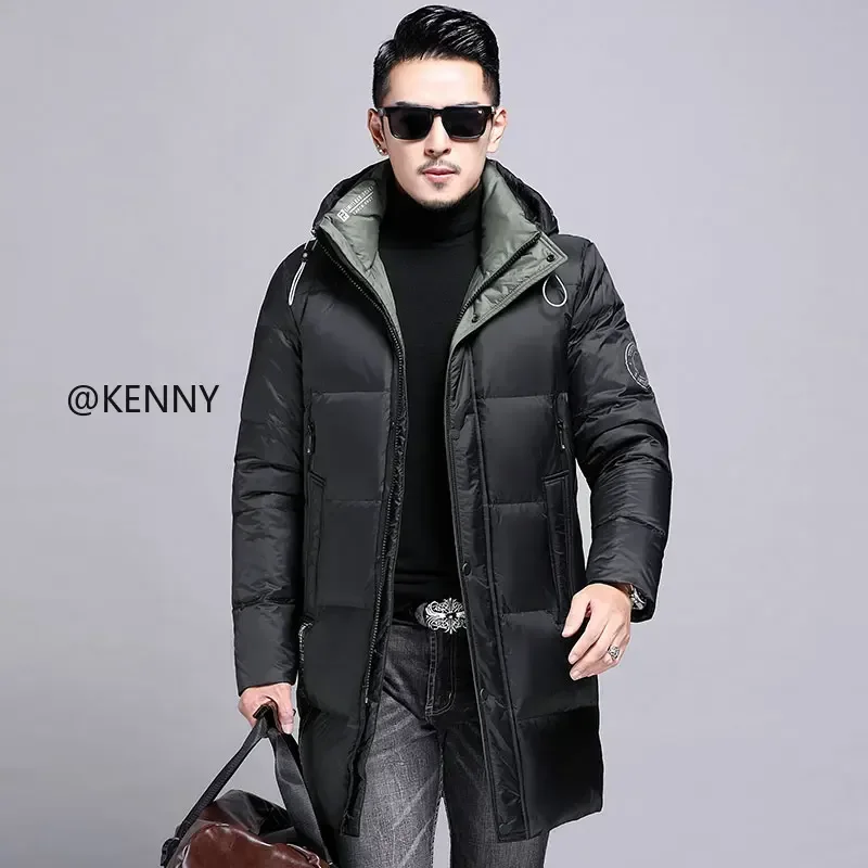 Male Winter Brand Men Down Jacket Hooded Jackets Goose Padding Down Jacket Men Ultralight Men's Wind Jacket Winter Coat Men