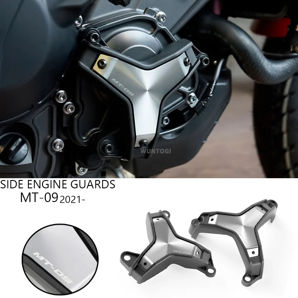 

MT09 Accessories Crash Pads Sliders Side Engine Guard Body Protection Cover Engine Guard For Yamaha MT-09 MT09 MT 09 2021-