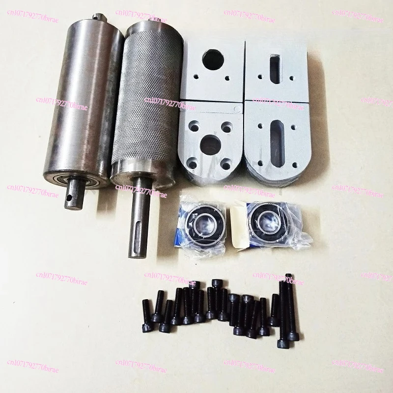 

Belt Complete Set, Conveyor Belt, Roller Head, 4080 Aluminum Seat, 3060 Active Roller Tensioning, Galvanized