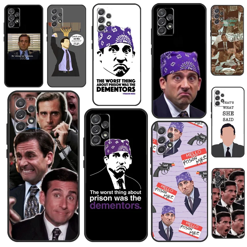 Michael Scott The Office Funny Humor Case For Samsung Galaxy A53 A33 A13 A12 A22 A32 A42 A52 A50 A51 A71 A14 A24 A34 A54 Cover