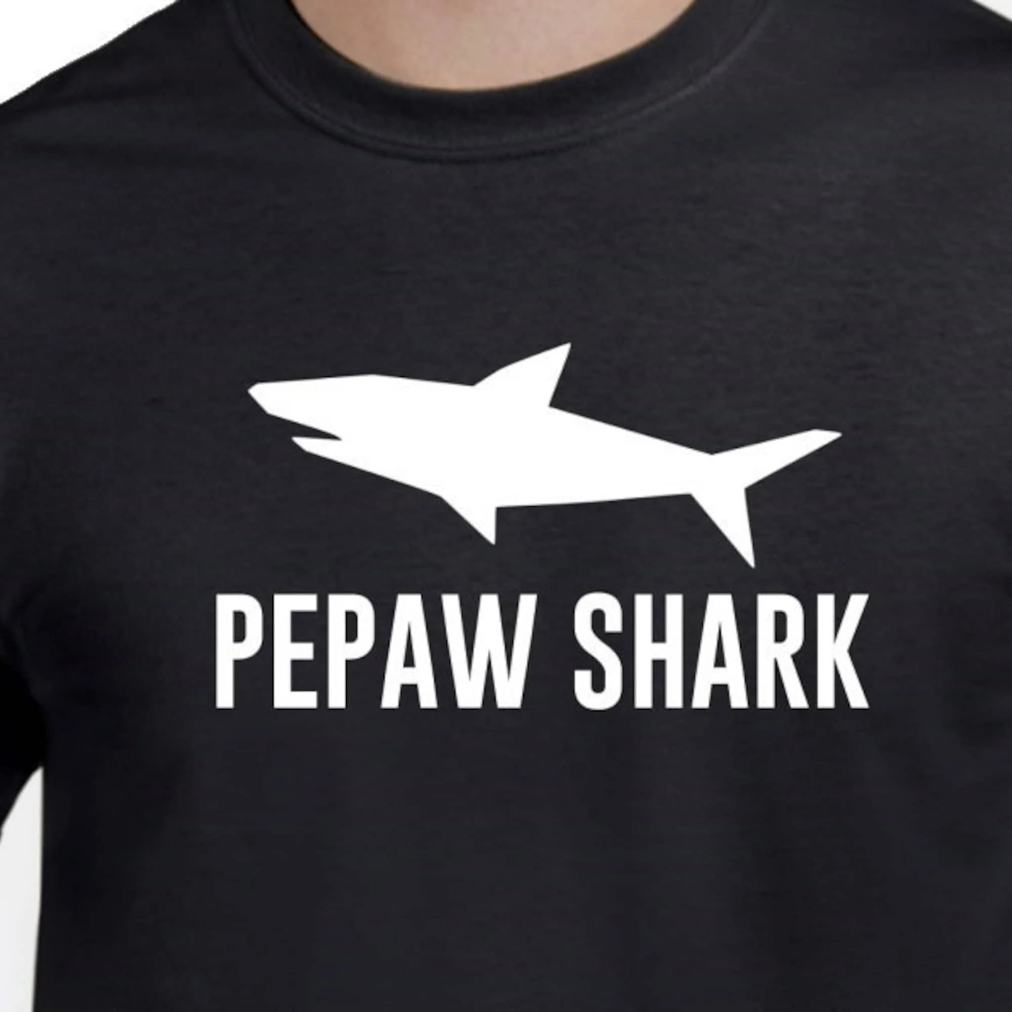 Pepaw Shark-забавная Подарочная рубашка Pepaw