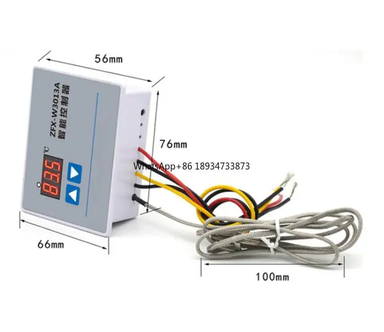 ZFX-W3013A Intelligent Digital Microcomputer Temperature Controller Thermostat with Water-resistant Probe Temperature Controller