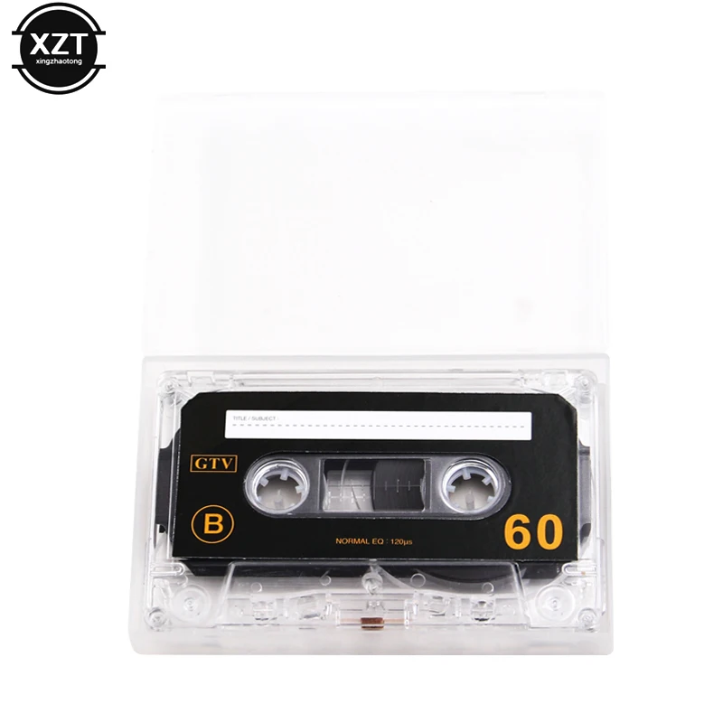 NEW Standard Cassette Blank Tape Player Empty Tape With 60 Minutes Magnetic Audio Tape Recording For Speech Music Recording