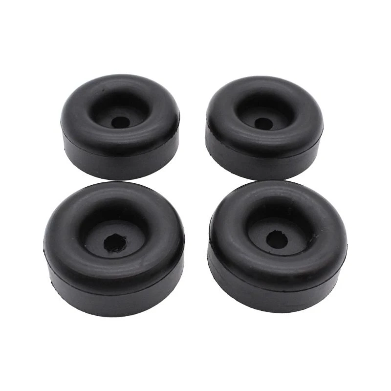 

Practical 2.5" Cargo Trailer Ramp Door Replacement Rubber Buffer Block Prevent Scratches Parking Areas Narrow Roads 4pcs