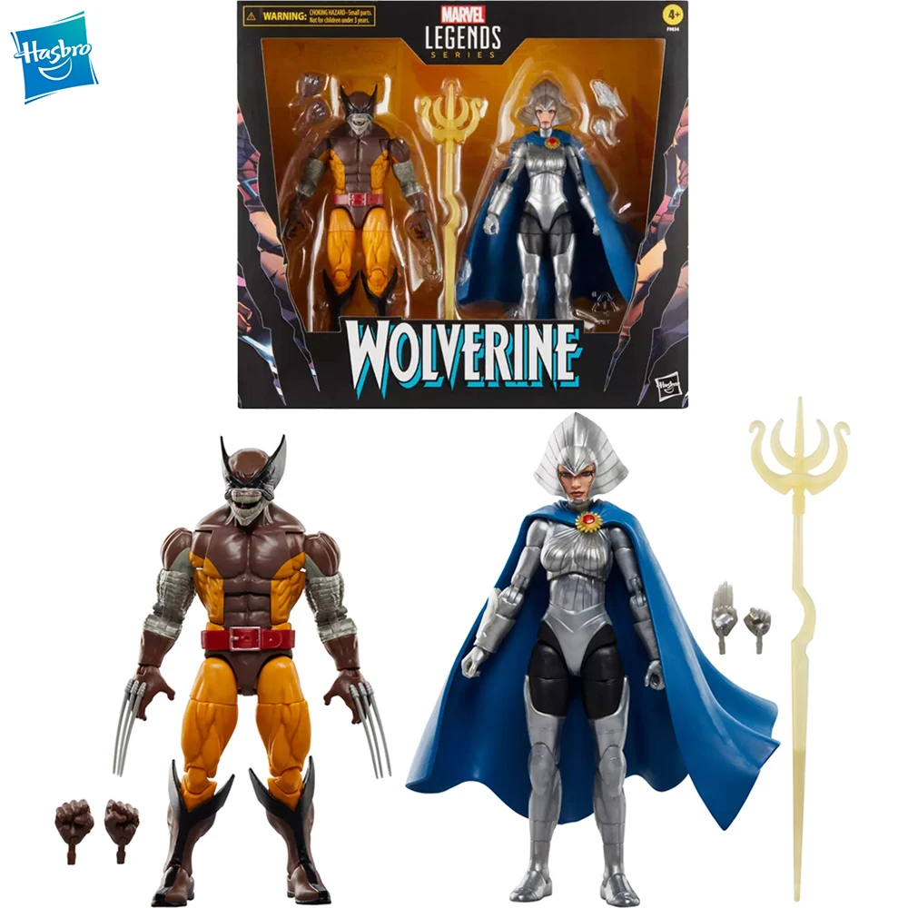 

[В наличии] Оригинальная серия Hasbro Marvel Legends Wolverine и Lilandra Neramani 6-дюймовая экшн-фигурка, модель игрушки F9034