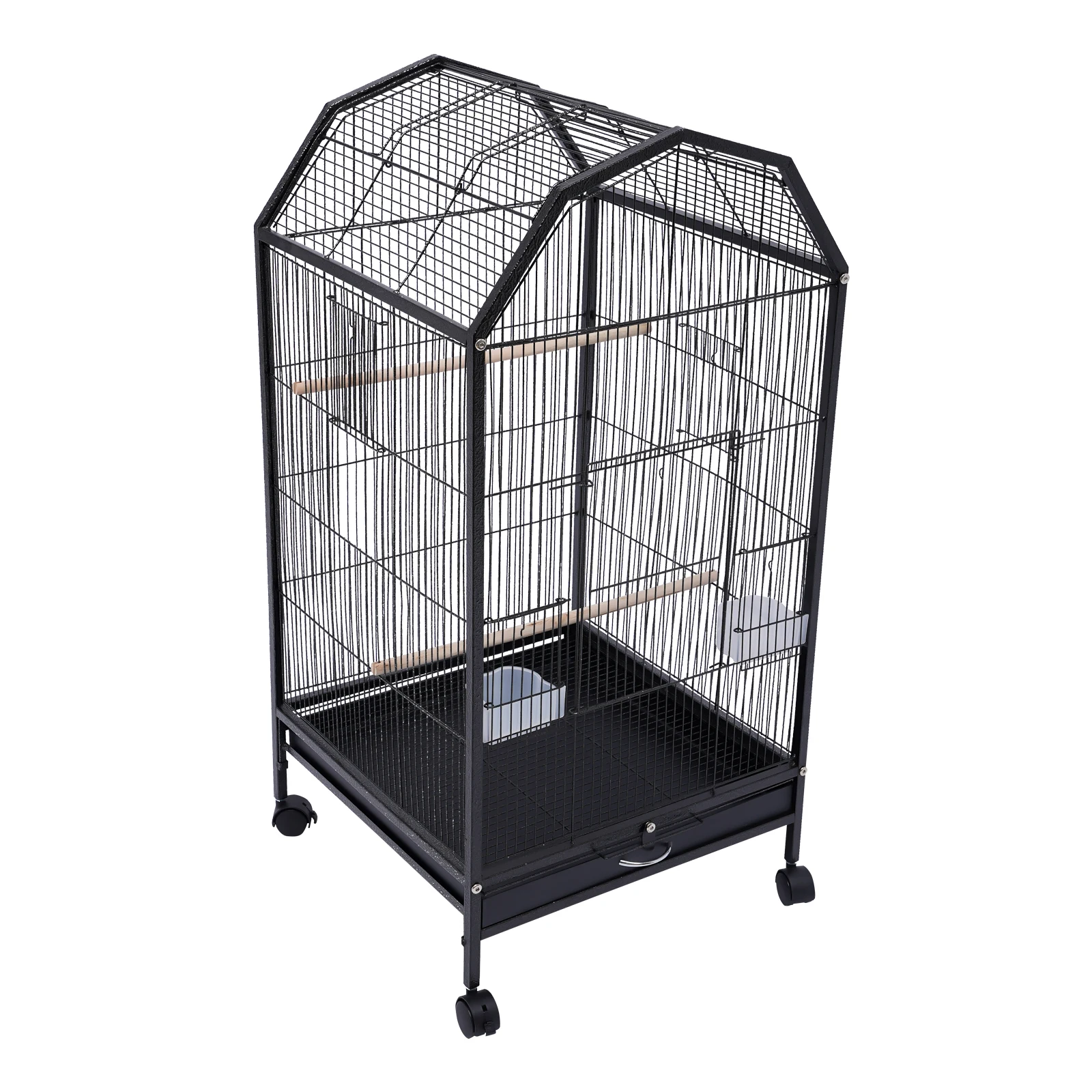 Large Play Bird Cage Parrot Finch Cage Macaw Cockatoo Pet Supply Stand Bird Cage