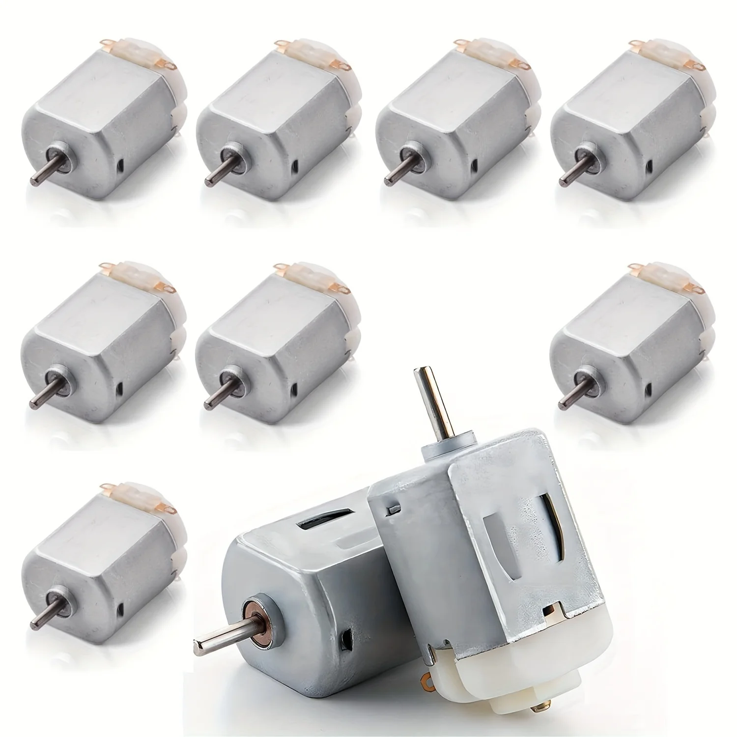 5PCS DC micro motors, DC3-6V power supply voltage, suitable for DIY electronics enthusiasts, suitable for Arduino