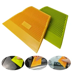 1Pc Trapezoidal Medium Soft Squeegee Scraper for Car Wrapping/Window Tinting/Wallpaper installing Car Vinyl Film Wrapping Tool