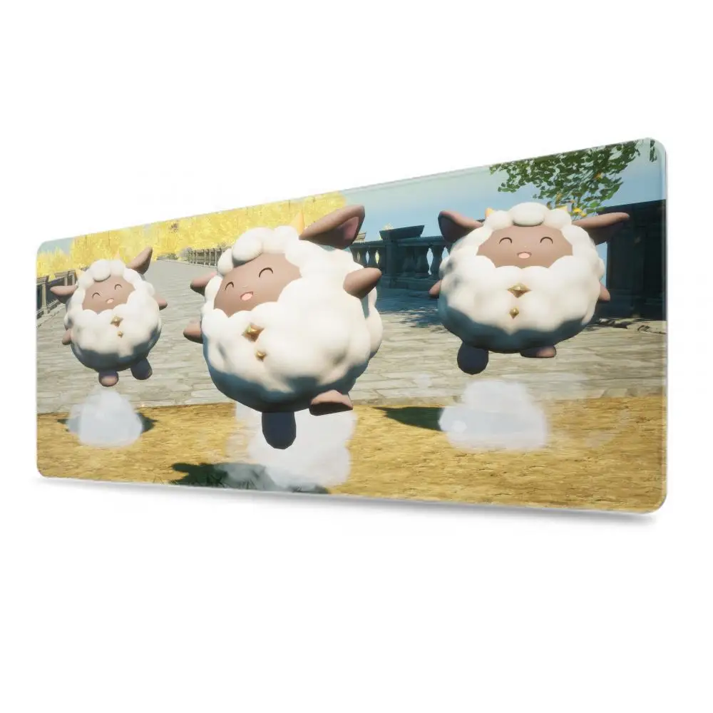 Action-adventure survival Game Cute Palworld Mouse Pad Non-Slip Rubber Edge locking mousepads Game play mats for notebook PC com