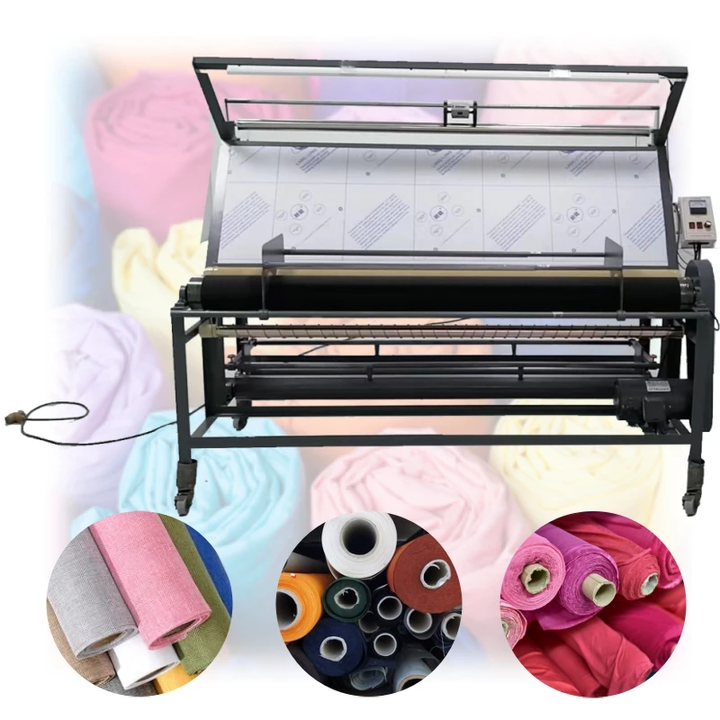 

Automatic Fabric Meter Counter Fabric Inspection Machine Price Fabric Inspection and Rolling Machine