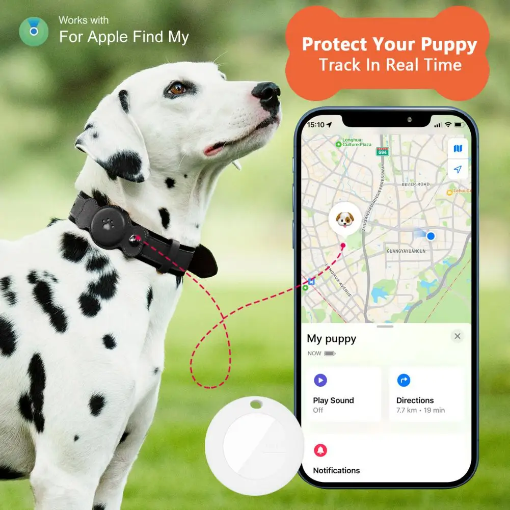 Real-time Tracking on Phone Waterproof Dog Gps Tracker Real-time Gps Tracker Pet Collar Waterproof Long Battery Life for Dogs