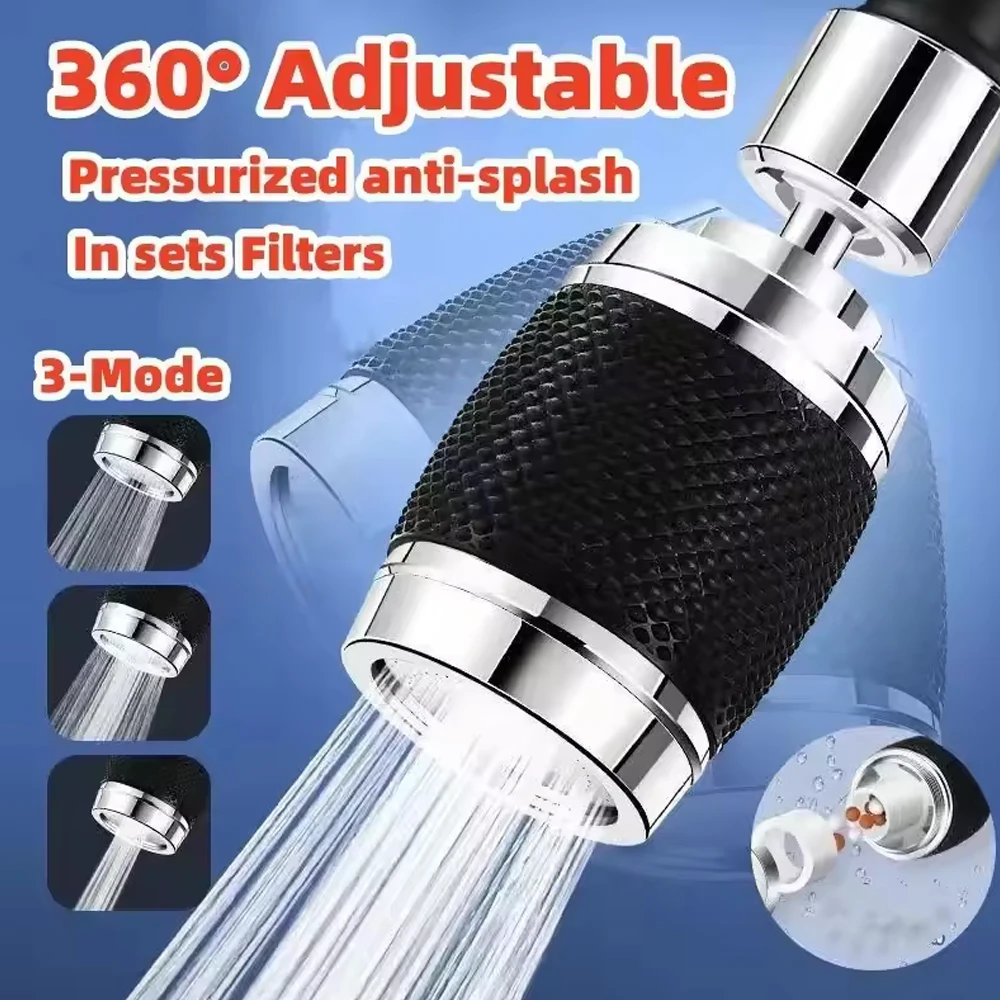 

1 шт. универсальный кухонный смеситель 360 ° Вращающийся фильтр для смесителя, 3-режимная насадка для смесителя, брызгозащищенные товары для дома и ванной комнаты