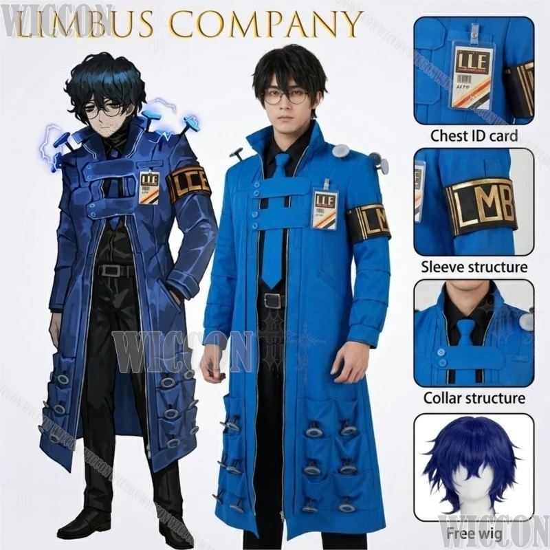Custom Made Limbus Company Hohenheim Cosplay Costume Game Character Outfit For Men Women Comic Con Halloween Party Role Playing view 2