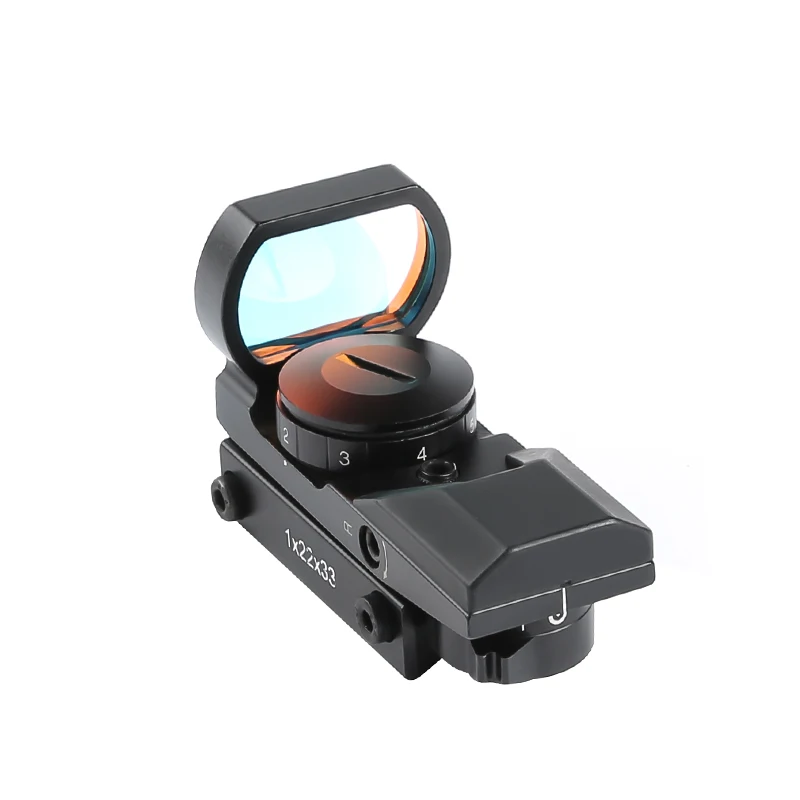 MARCH Hot 11/20mm Rail Riflescope Hunting Optics Holographic Red Dot Sight Reflex 4 Reticle Tactical Scope Collimator Sight