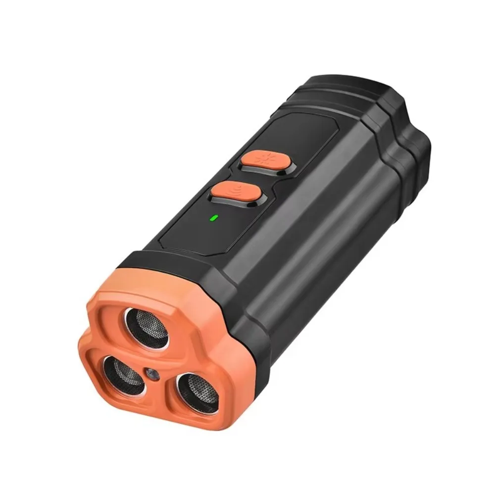 

Handheld Ultrasonic Dog Bark Deterrent Portable with Light Dog Repeller Rechargeable Anti Barking Training Device Dog Training
