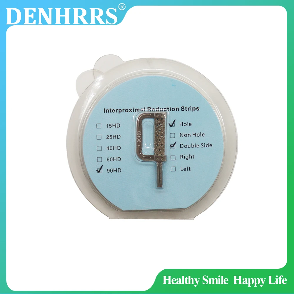 

1Pc Double Sided tooth Interproximal Enamel Reduction Strip Slicing Set Polishing Strip tooth Polishing