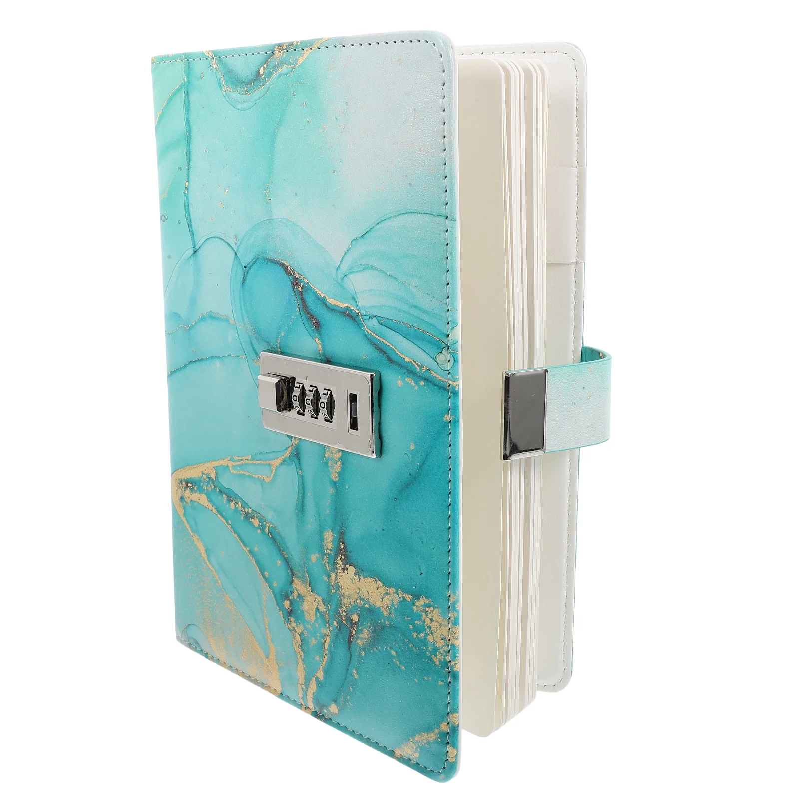 Password Diary Locking Journal for Adults Passcode Book with The Notebook Small Notepad and Key