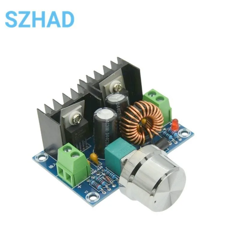 XH-M401 DC-DC Step Down Buck Converter Voedingsmodule Xl4016e1 Pwm Instelbaar 4-40V Naar 1.25-36V Step Down Board 8a 200W