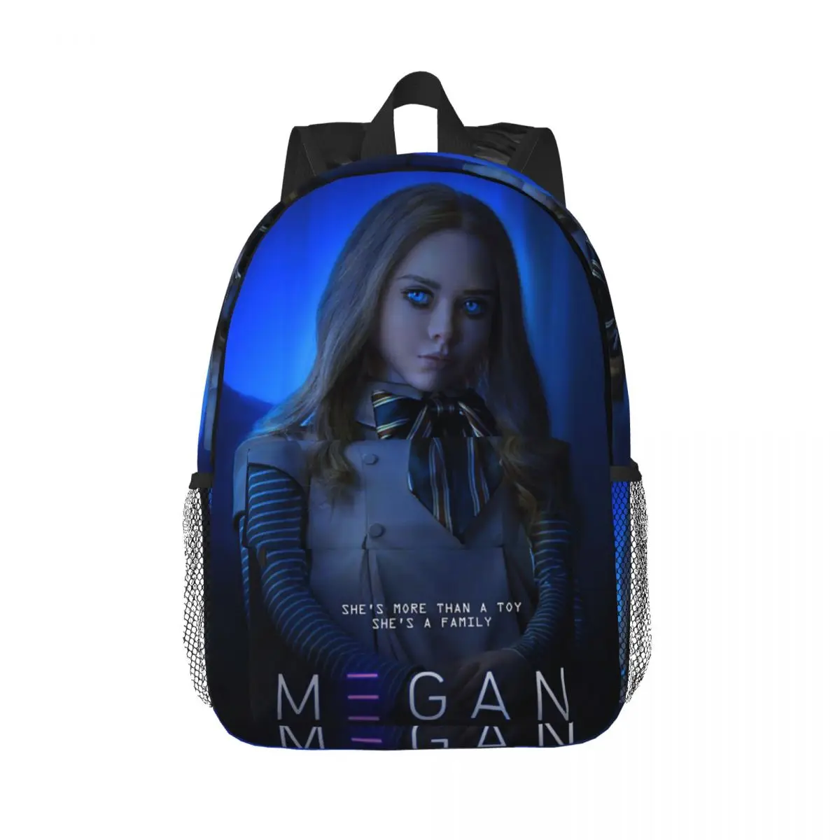 

Run From M3Gan Thriller Backpack Hot Sale Daypack Large Capacity Boy Girl BookBag Shoulder Bag for Men Women Children School Bag