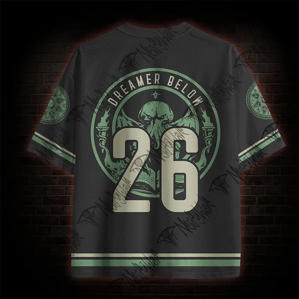 Hot Selling Goods, Cthulhu Cultural Goods, Fashionable Men's Short Sleeves Suitable for Sports and Fitness Майка Мужская