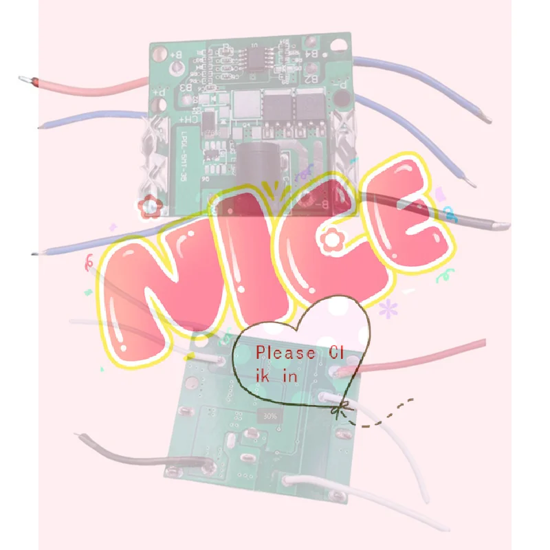 【BA】18650 Lithium Batteries Pack Lipo Cell Module DIY 21V Li-ion BMS PCM Lithium Battery Charging Protection Board For MT 5S PCB