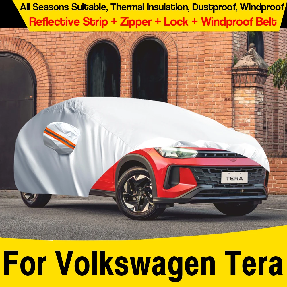 

Car Cover For VW Volkswagen Tera 2024-2027 SUV Indoor Outdoor Sun Rain Snow Wind Protection Cover All Season Suitable