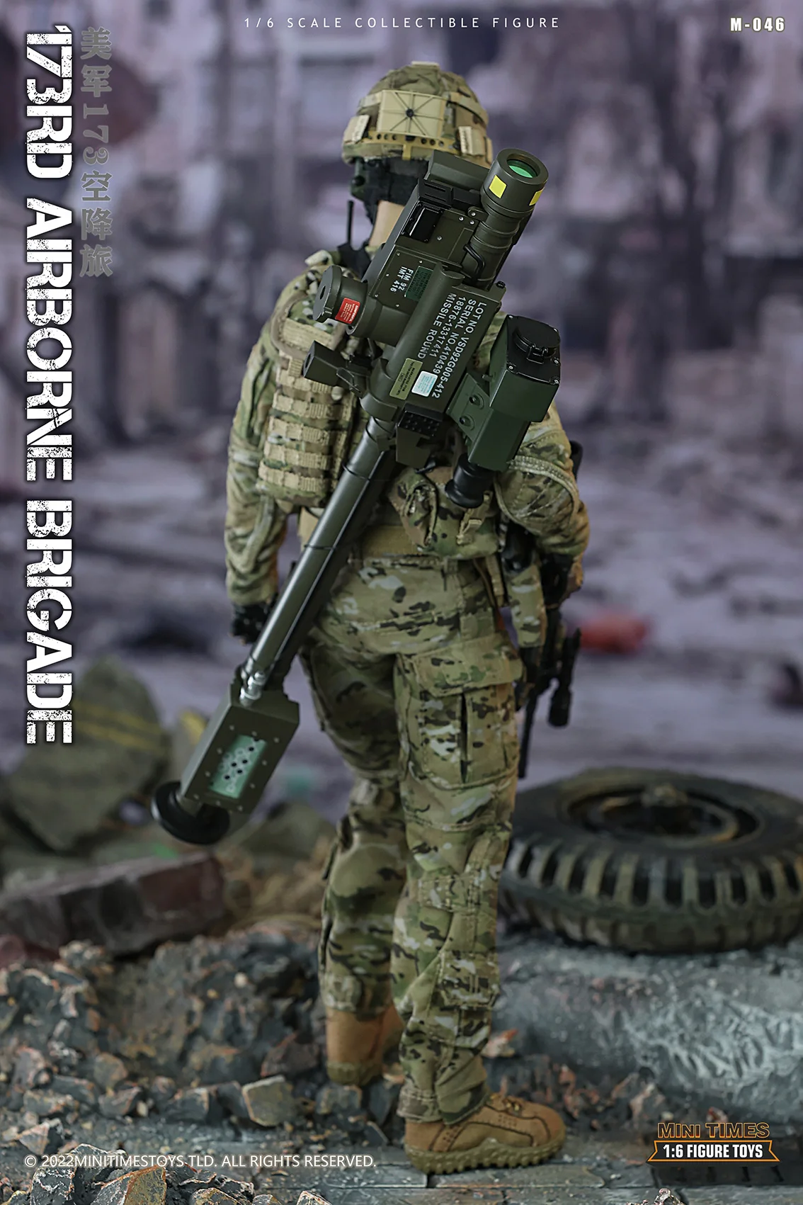 ViiKONDO M046 Minitimes 1/6 Bilancia Action Figure Giocattolo Modello US 173rd Airborne Brigade Army Men 12 pollici Soldato Figurine Collezione