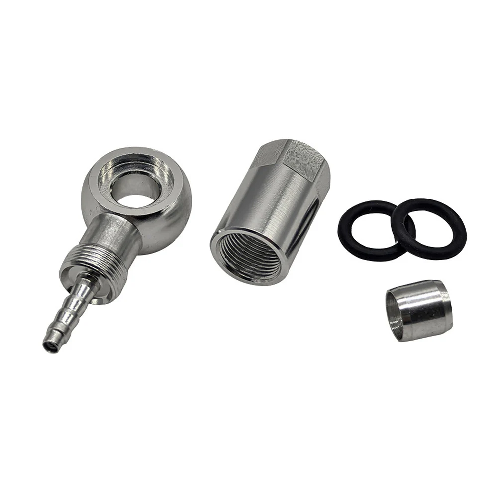 For Magura Compatible Bike Hydraulic Brake Olive Kit with Hose Connector For Banjo Fitting Aluminium Alloy Construction