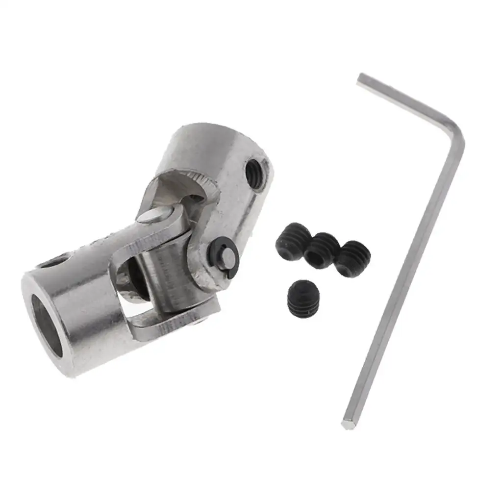 Remote Control Accs Universal Coupling Metal Motor Connector Cardan Joint for RC Boat RC Car Upgrade