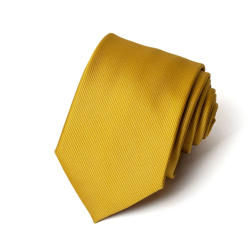 Elegante, stilvolle und praktische einfarbige Herrenkrawatte, ein klassisches Accessoire für Herrenanzüge, geeignet für Hochzeiten, Partys, Zeremonien. – Detail 8