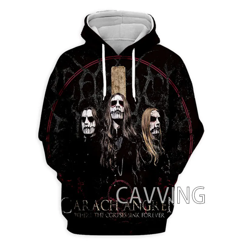 Толстовка CAVVING с 3D принтом Carach Angren Rock толстовки с капюшоном Harajuku Толстовка свитшоты топы Одежда для женщин/мужчин