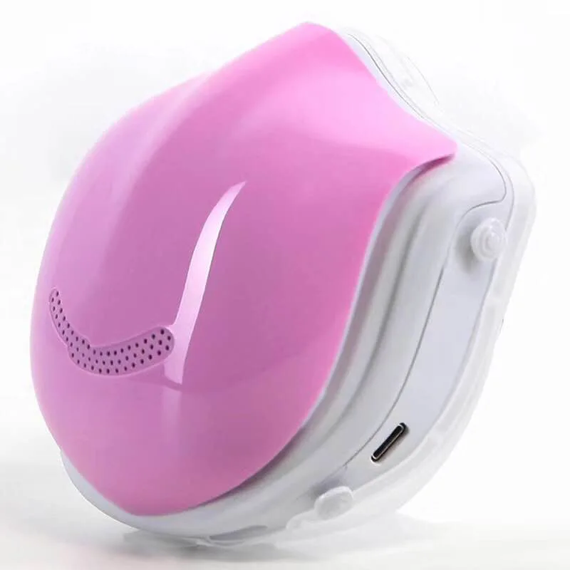 

Intelligent electric wearable moving mask small air purifier dust-proof fan protective mask