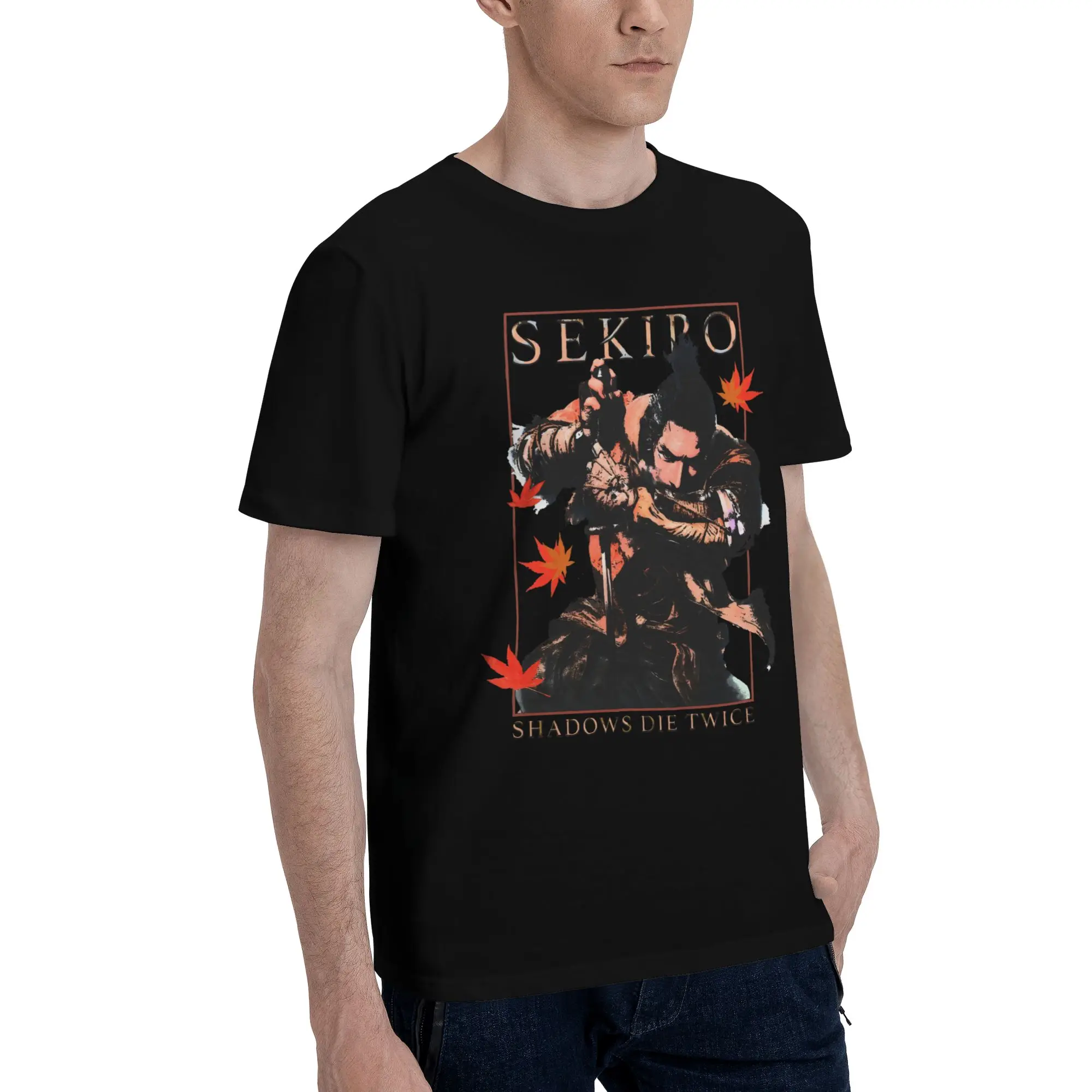 New Arrival Sekiro: Shadows Die Twice T Shirt for Men Women  100% Cotton Tee Shirt Short Sleeve Clothing