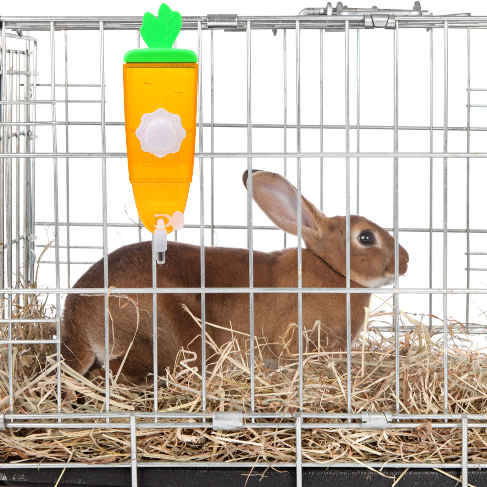 

Rabbit Drinker Animal Water Dispenser Bowl Feeder Pet Automatic Waterer for Rabbits Bunny Small