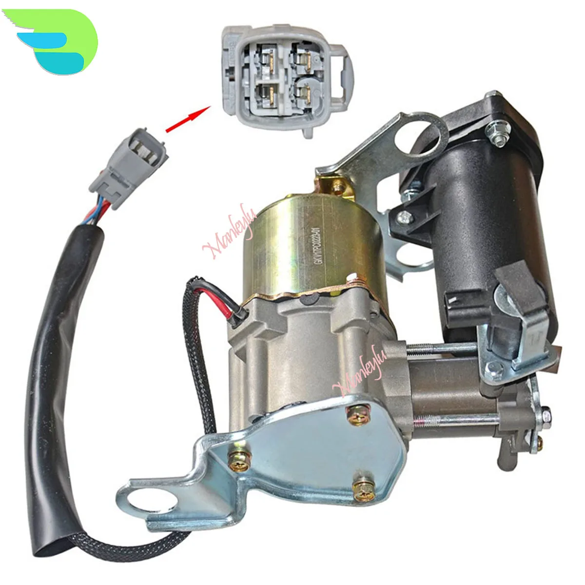 48910-60020 48910-60020 Air Suspension Compressor Pump with Dryer for Toyota Land Cruiser Prado 120 / 4Runner & Lexus GX470