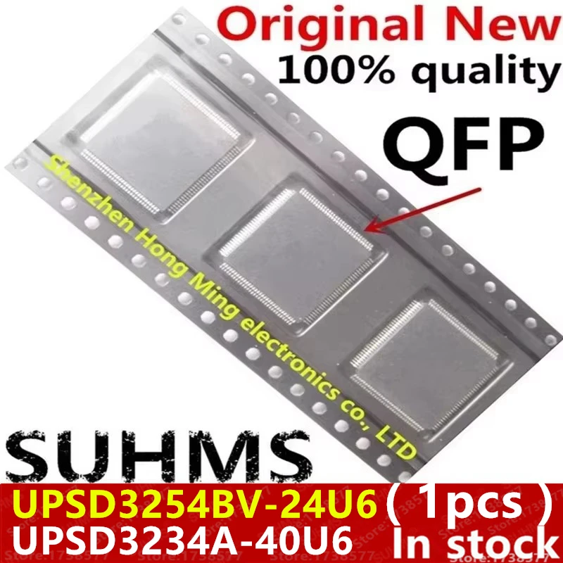(1piece)100% New UPSD3254BV-24U6 UPSD3234A-40U6 UPSD3254BV 24U6 UPSD3234A 40U6 QFP-80