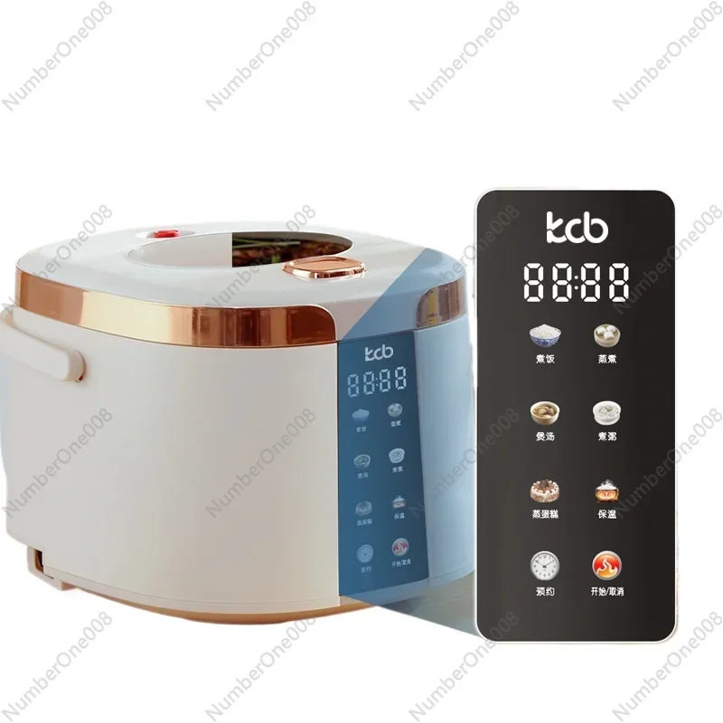 Rice Cooker Household 2-3-6 5 Liters Micro-pressure Steaming Rice Cooker Small Multi-functional Rice Cooker One Piece