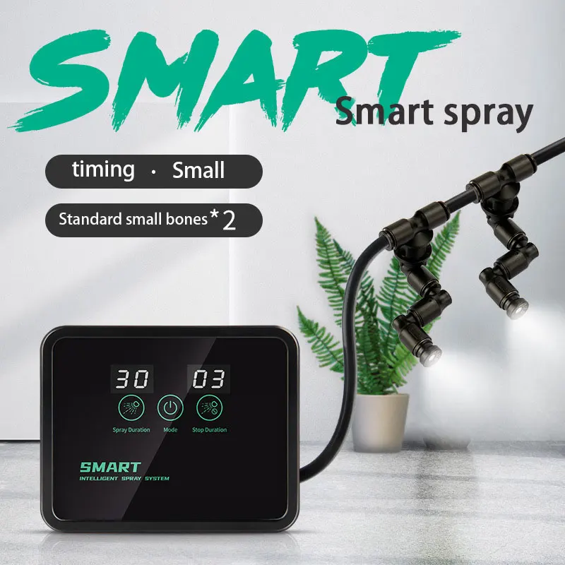 YK1268 Smart Touch Screen Garden Automatic Watering Timer, Home Irrigation Sprinkler Timer System, Garden Plant Supplies